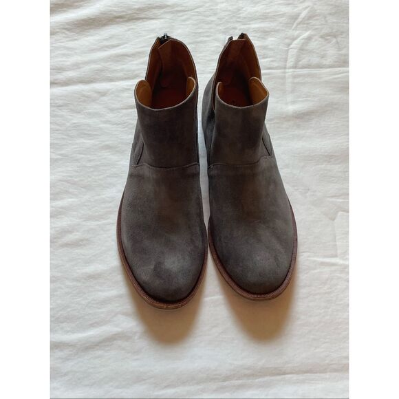 Kork Ease Ryder Grey Suede Ankle Bootie 8 - Picture 2 of 9